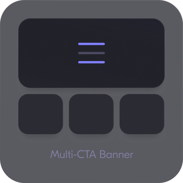 Multi CTA Banner
