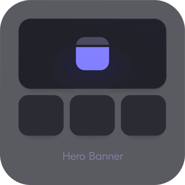 Hero banner